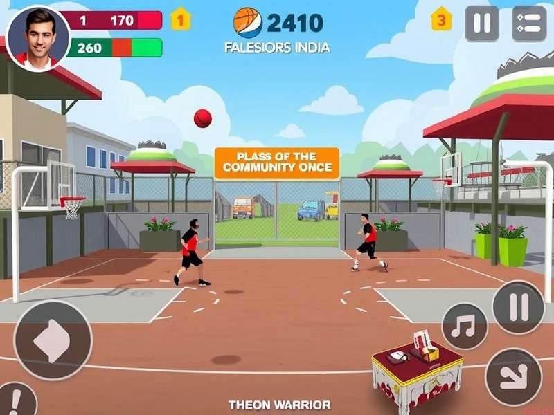 Hoop Warriors India Gameplay Screenshot